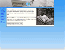 Tablet Screenshot of deepcoldsoft.com
